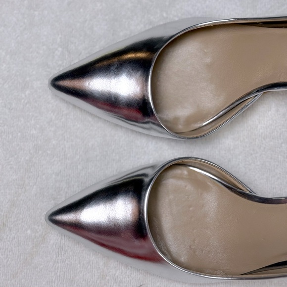 Ann Taylor, Pump, Silver, 6M - Picture 2 of 3